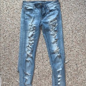 American eagle high rise jeans